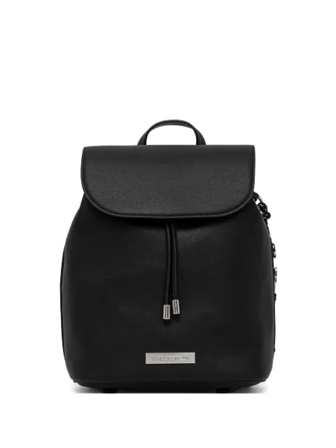 Karl Lagerfeld drawstring embossed-logo backpack Black B1W30002999