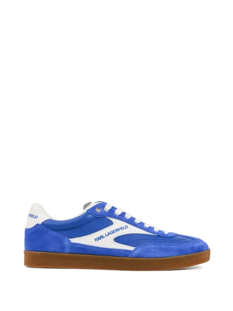 Karl Lagerfeld panelled suede sneakers Blue KL53855