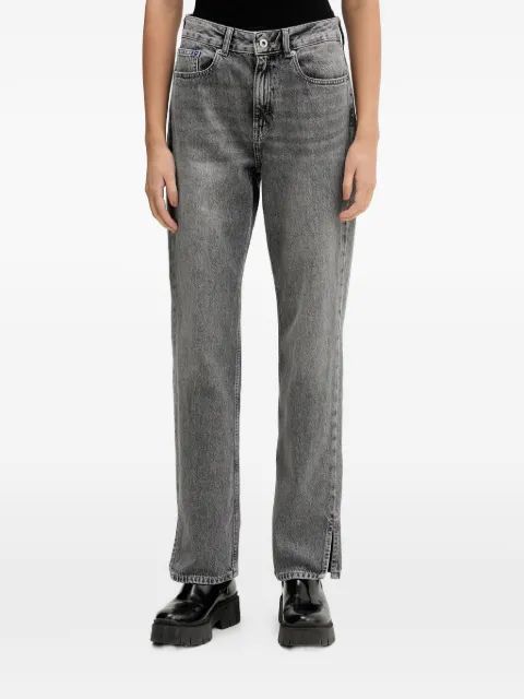 Karl Lagerfeld Jeans split-hem jeans Grey B1W10071D21