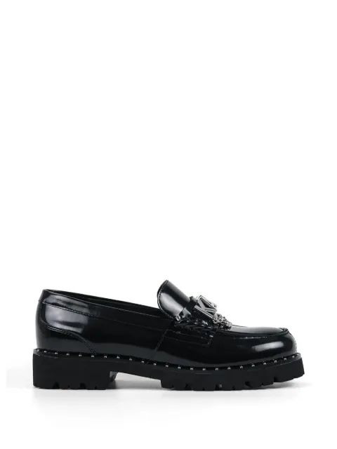 Karl Lagerfeld chain-detail loafers Black KL42226