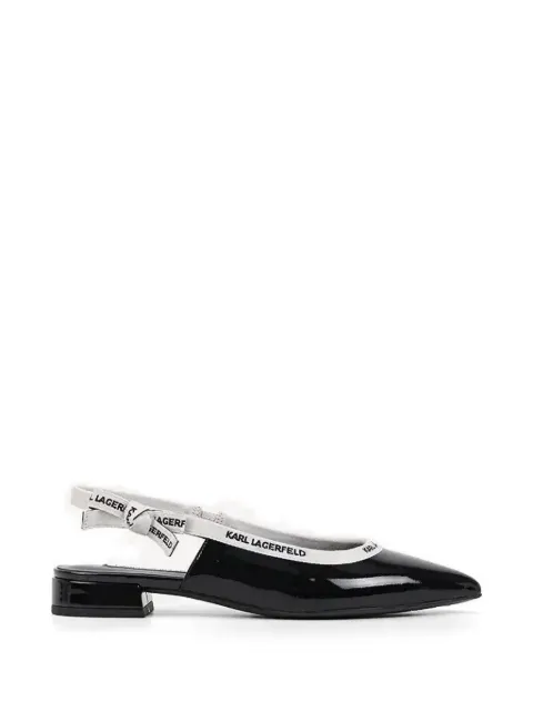 Karl Lagerfeld pointed-toe pumps Black KL40159