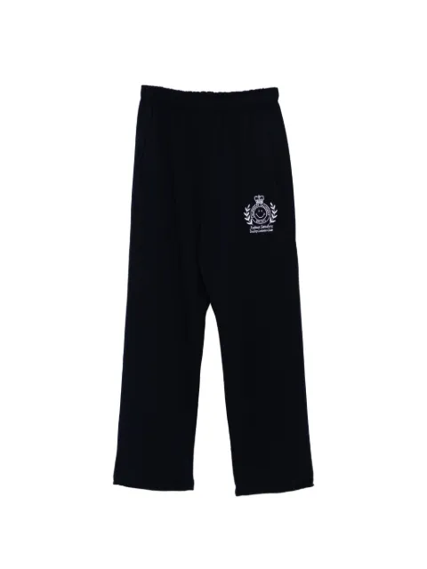 Joshua Sanders Smiley Leisure Club track pants Blue JS36A4913