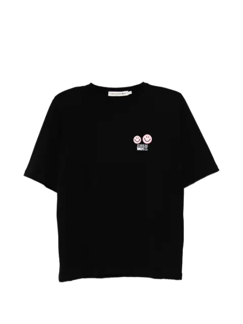 Joshua Sanders Smiley-print T-shirt Black JS36A2623