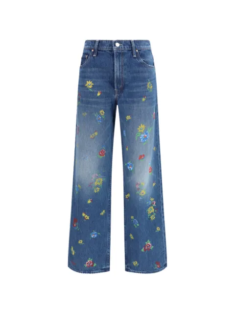 MOTHER The Rerun Zip Sneak jeans Blue 12488313