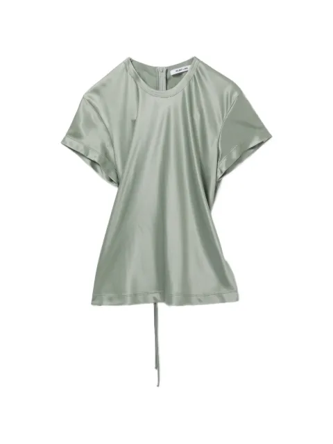 Helmut Lang silk blouse Green 5082POX