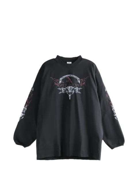 VETEMENTS graphic sweatshirt Black ME76LS194BX