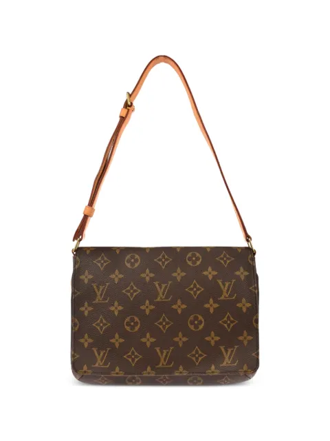 Louis Vuitton Pre-Owned 2002 Monogram Musette Tango Short shoulder bag Brown 126089