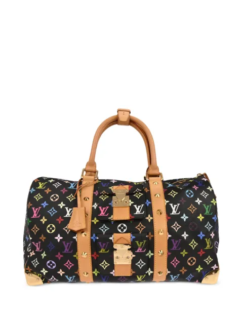 Louis Vuitton Pre-Owned x Takashi Murakami 2003 45 Monogram Multicolor Speedy handbag Black 117502