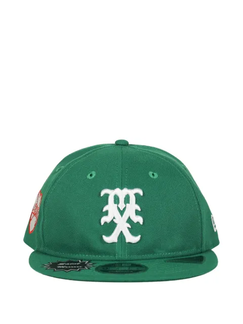 SAINT MXXXXXX logo hat Green SMMK80000C21