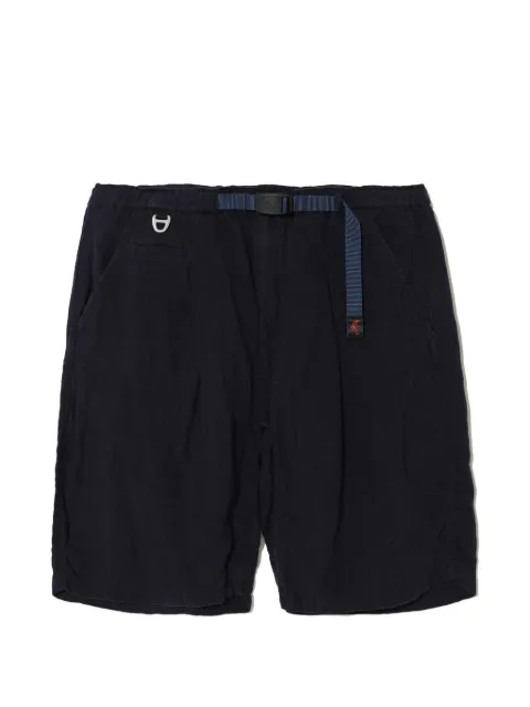 Undercover linen shorts Blue UC1E4518