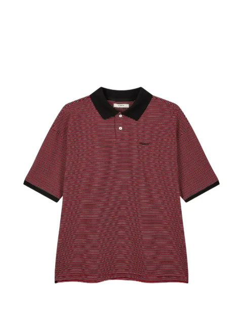 TOMBOY striped polo shirt Red 9156222211