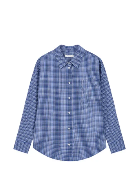 TOMBOY checkered shirt Blue 9106221201
