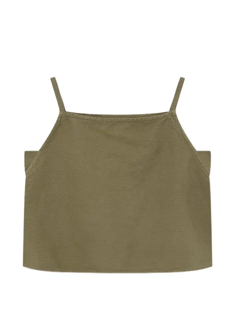 TOMBOY square-neck tank top Green 9106121109