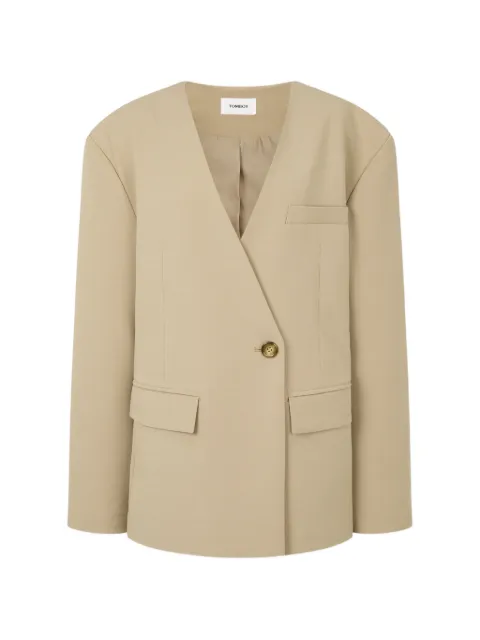 TOMBOY single-button blazer Neutrals 9106112102