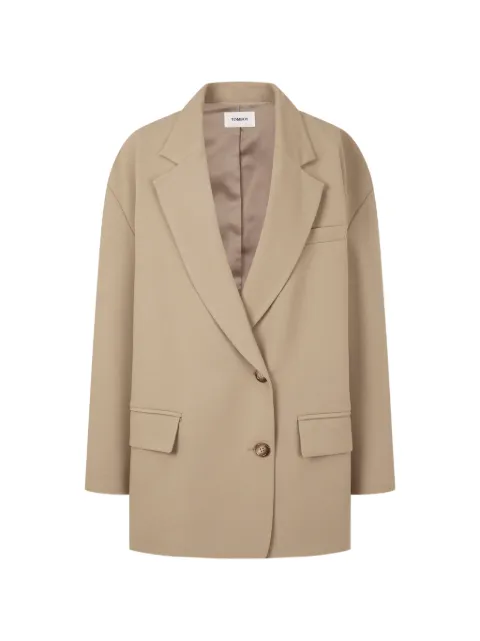 TOMBOY buttoned maxi jacket Neutrals 9106112503