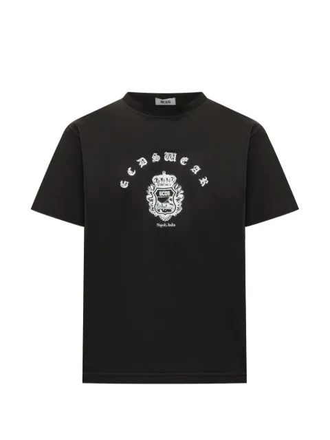 GCDS print T-shirt Black C1MWQC065J079