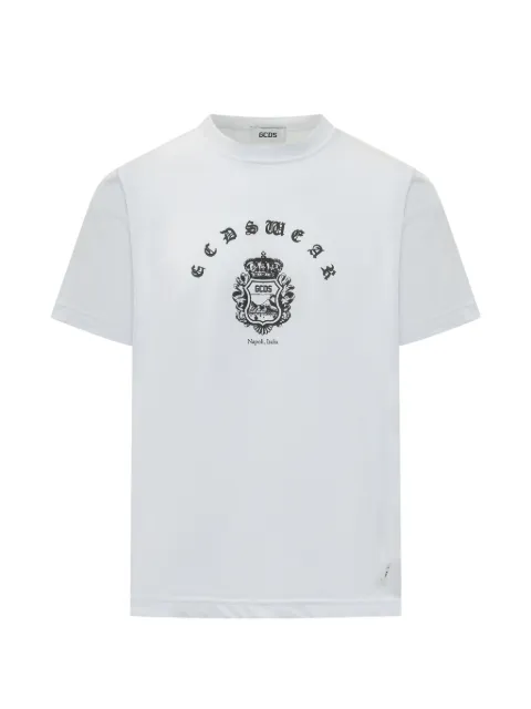 GCDS graphic print T-shirt White C1MWQC065J079