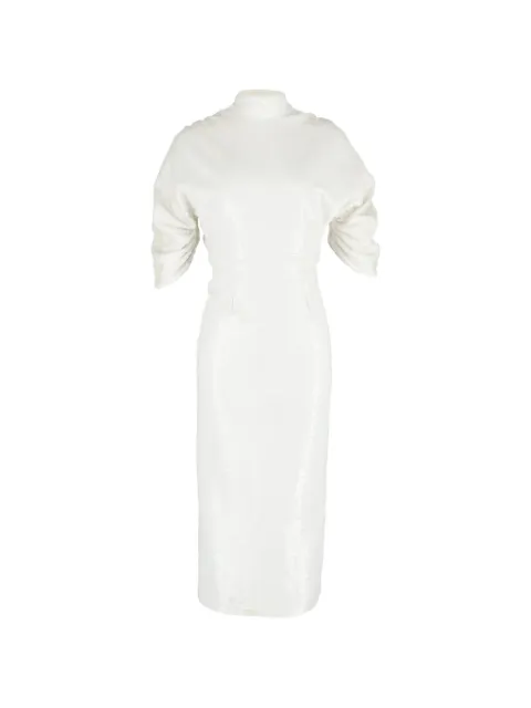 Emilia Wickstead sequined open-back midi dress White RFCPUGBCL690988W