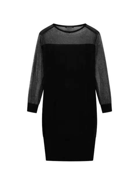 Armani Exchange long-sleeve mini dress Black XW001324AF13781
