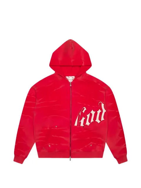 GODSPEED New York OG zip-up hoodie Red V1Y4U7KB