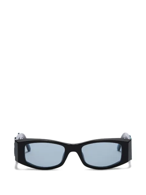 Palm Angels Angel rectangle-frame sunglasses Black PERI007ANGEL1040