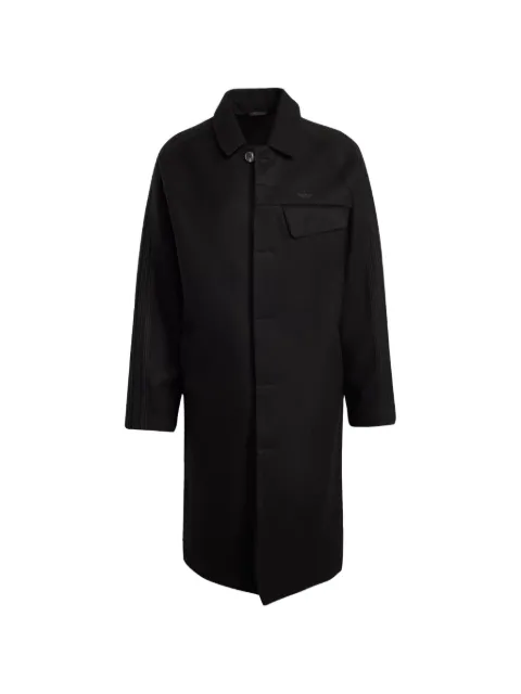 adidas buttoned coat Black JW0120