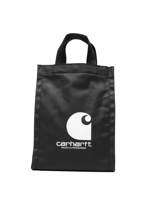 Carhartt WIP logo shopper bag Black I036153