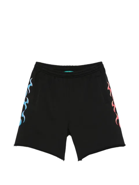 BARROW pocket print-detail shorts Black S6BWUABE104