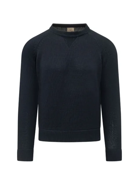 RAKKI crew-neck sweater Blue THESTANDOUT