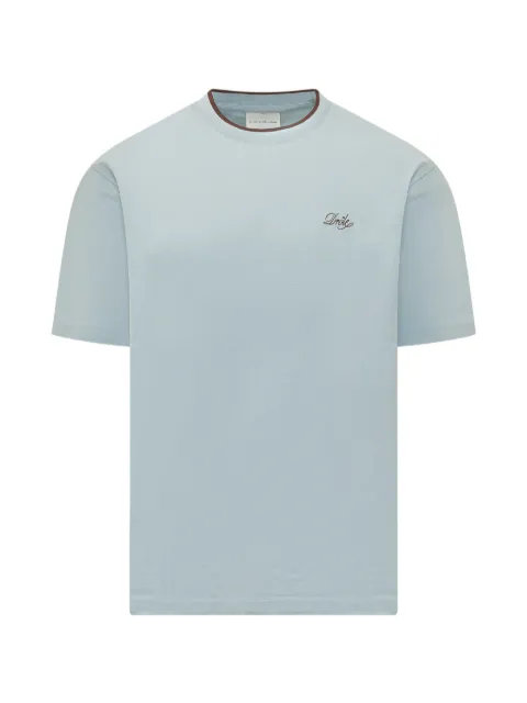 Drôle De Monsieur trim-detail T-shirt Blue KTS318CO248