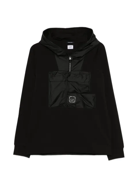 C.P. Company half-zip hoodie Black 20CLSS015A006452M999