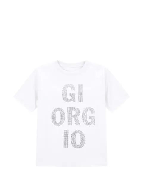 Armani Exchange round-neck short-sleeve T-shirt White XW001354AF17172