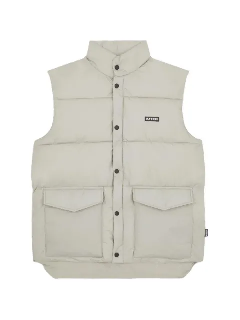 IUTER button-up puff vest Neutrals 24WIJV01
