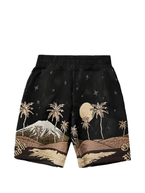 Only the Blind Sepia Mountain shorts Black OTBBS1328