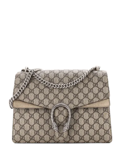 Gucci Pre-Owned Dionysus Bag GG Coated Canvas Medium shoulder bag Brown 77P8QP0SS4BIY4II
