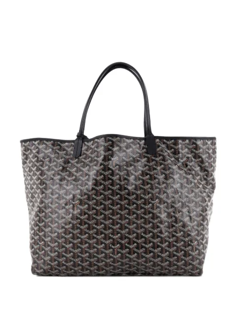 Goyard Pre-Owned Saint Louis Coated Canvas GM tote bag Black 1UT18Z4EIBSM1274