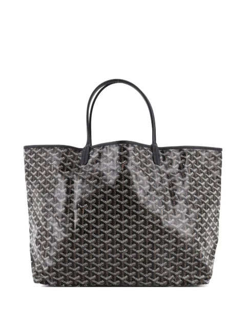 Goyard Pre-Owned Saint Louis Coated Canvas GM tote bag Black TY96WHPFRKITVYO0