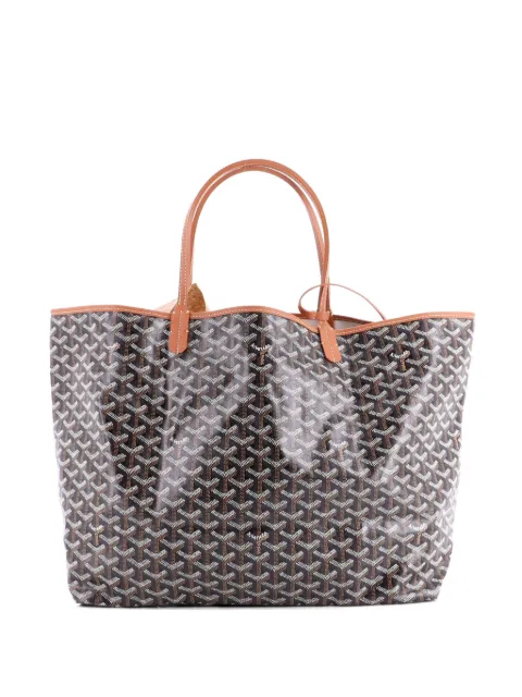 Goyard Pre-Owned Saint Louis Coated Canvas GM tote bag Brown YIT8FPOFXQZVB6RI