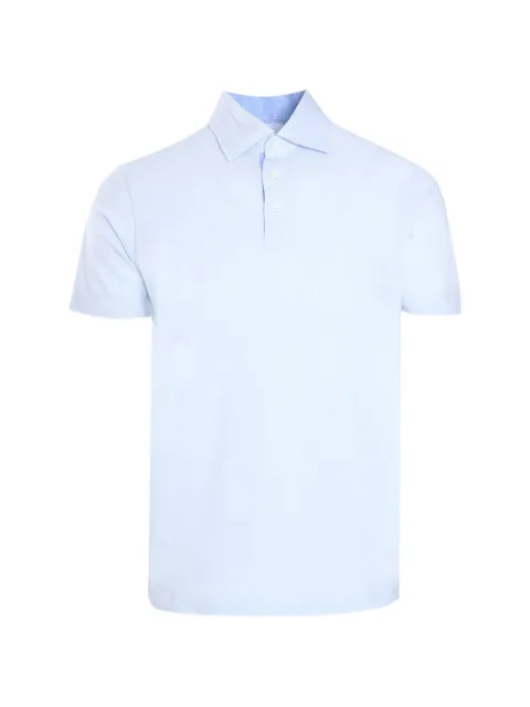 Luigi Borrelli short-sleeve polo shirt Blue PL606CCK6027