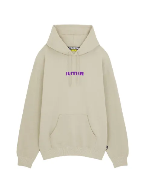 IUTER Freedom cotton hoodie Neutrals 24WISH03