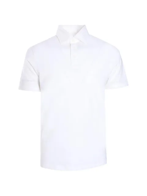 Luigi Borrelli short-sleeve polo shirt White PL601CCK6028