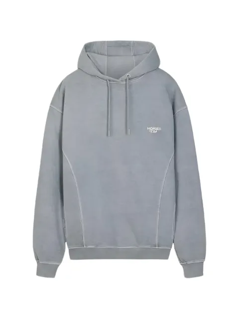 HOMIES MARBELLA logo-print hoodie Grey H01994