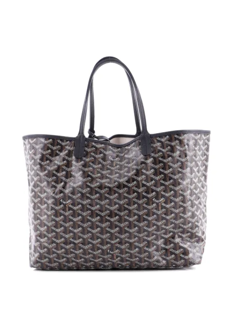 Goyard Pre-Owned Saint Louis Coated Canvas PM tote bag Black IVHU02OCEK39PLKP