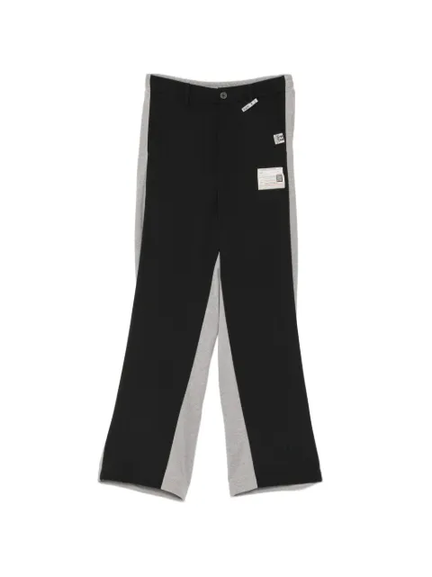 Maison MIHARA YASUHIRO panelled trousers Black B16PT121