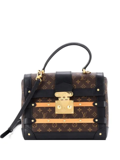 Louis Vuitton Pre-Owned Trianon Handbag Monogram Canvas PM satchel Black SQ9AUU4TIZCWOQRL