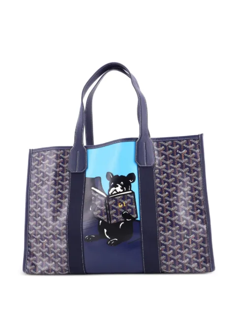 Goyard Pre-Owned Villette Printed Coated Canvas MM tote bag Blue GOVADFE80BLBOWGK