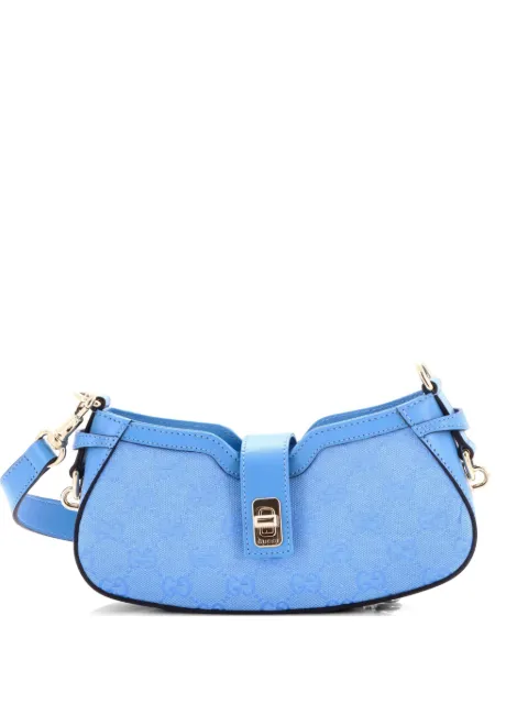 Gucci Pre-Owned Moon Side GG Canvas Mini shoulder bag Blue INU58YEJ73BQOXNA