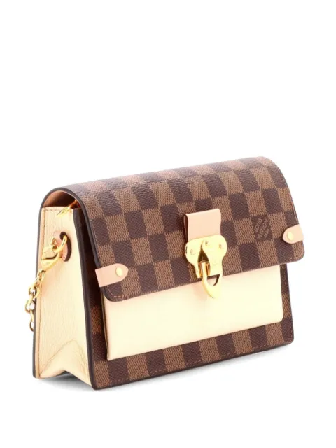 Louis Vuitton Pre-Owned Vavin Chain Wallet NM Damier with Leather crossbody bag Brown VP7IPQ9IV81TG3TQ