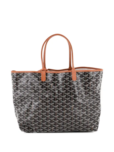 Goyard Pre-Owned Saint Louis Coated Canvas PM tote bag Brown Q5F5YTFJ4J1GG80F