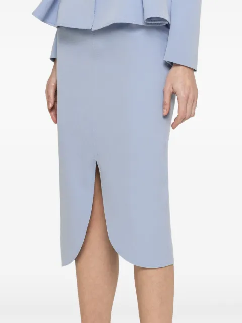 NISSA high-waisted pencil midi skirt Blue F1359